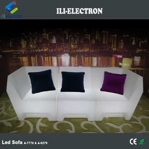 Commercial salon 16 changement de couleur <span class=keywords><strong>led</strong></span> canapé ensemble - Product Image 2