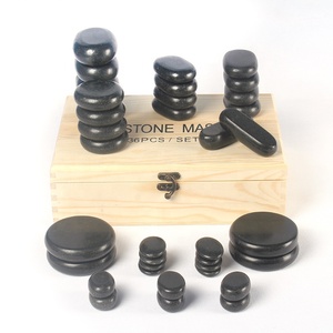 Caja de madera de masaje para hombres y mujeres, masajeador sexual japonés, con piedras de masaje, 2020