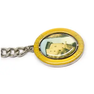 Météores Athènes Grèce Voyage souvenir spin promotion keychain porte-clés - Product Image 4