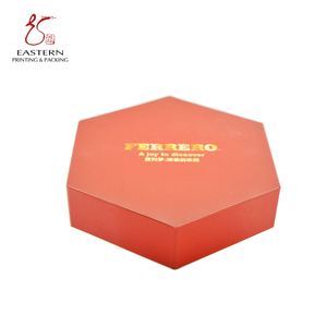 <span class=keywords><strong>Caja</strong></span> de Papel <span class=keywords><strong>Hexagonal</strong></span> para Empaque de Chocolate de Lujo Personalizado - Product Image 3