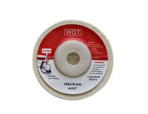 Durabilité 100x10x16mm Blanc Feutre <span class=keywords><strong>De</strong></span> Laine Disque <span class=keywords><strong>De</strong></span> Polissage Pour Le <span class=keywords><strong>Verre</strong></span> - Product Image 1