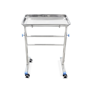 अस्पताल मेयो साधन ट्रे मेज ट्राली मेयो गाड़ी ट्राली स्टेनलेस स्टील - Product Image 2