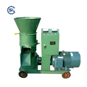 Automatic Flat Die Pellet Making Machine/Wood Feed Mill