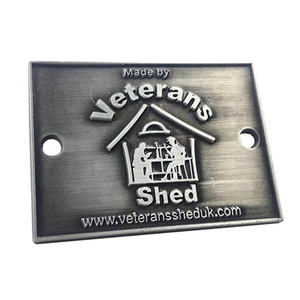 Biểu Tượng Tùy Chỉnh Nổi Cổ Thương Hiệu Vàng Kim Loại Tấm Nhãn Cho Đồ Nội Thất - Product Image 5