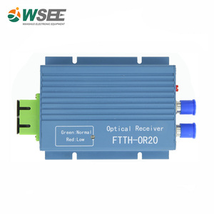 <span class=keywords><strong>CATV</strong></span> penerima optik untuk Pakistan 220V penerima optik Ftth daya dengan RF dalam peralatan serat optik