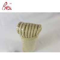 Corde tressée en nylon PP polyester pour l'emballage de cordes tressées durables et élégantes