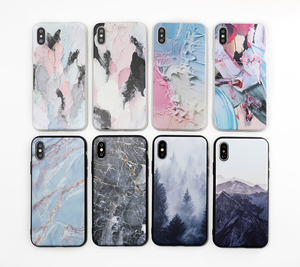 เคสโทรศัพท์ลายหินอ่อนซิลิโคนสำหรับ <span class=keywords><strong>Iphone</strong></span>,ฝาหลังลายกราฟฟิตีหลากสีสำหรับ <span class=keywords><strong>Iphone</strong></span> 7 8 6 6S Plus 3D - Product Image 2