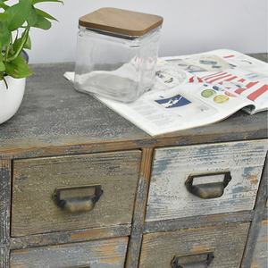 منزل ريفي من Luckywind رث أنيق العديد من الأدراج لهجة استنساخ الفرنسية خمر المعيشة - Product Image 5