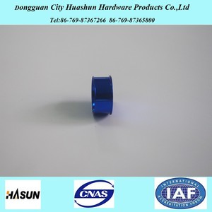 Modificado para requisitos particulares elegante apariencia azul anodizado <span class=keywords><strong>piezas</strong></span> de aluminio cnc - Product Image 2