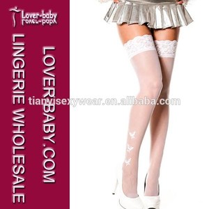 sur le vif plaine imprimés nylons noir sexy bas dames femmes chaussettes en nylon <span class=keywords><strong>pieds</strong></span> - Product Image 5