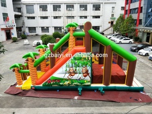 Château gonflable pour enfants et adultes <span class=keywords><strong>2019</strong></span>, avec toboggan et obstacles, en vente - Product Image 3