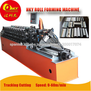 de alta velocidad de montantes de metal y la pista de la máquina para la fabricación de c u l t rejilla de techo - Product Image 1