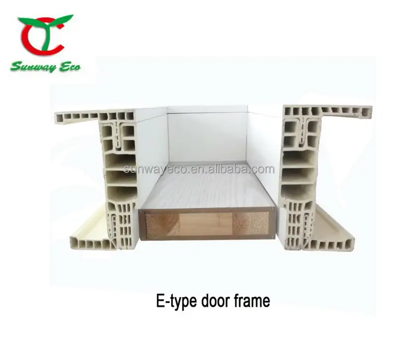 pvc door frame wpc door jamb moulding eco-friendly