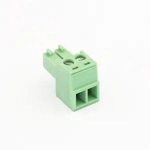 YB connector electrical 3.5mm screw test 4 pin green terminal block connector