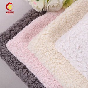 Bán Buôn Fluffy Mềm Sherpa Chất Liệu Lông Cừu Vải Cho Chăn - Product Image 2