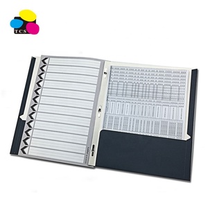 Doppia con letti singoli-tasca Portafogli di Alta Qualità Cancelleria Per Ufficio A4 PaperTwo-Tasca Stampa Offset Presentazione Cartelle di File Con 3 Prong - Product Image 5