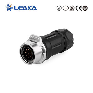 Cnlinko LP-16 IP67 Assembly Multipin Connector 2/4/5 Pin Copper Signal Power Connector para Conexões De Fio De Equipamentos Industriais - Product Image 3