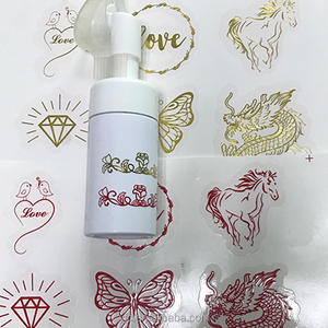 Etichetta di carta per decalcomanie per acquascivolo durevole per adesivo per bottiglia di vetro adesivo per etichette termiche rotolo <span class=keywords><strong>Spray</strong></span> per bottiglia adesivo pubblicitario per il <span class=keywords><strong>corpo</strong></span> - Product Image 1