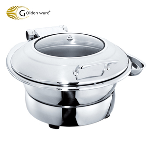 High Mirror Polishing hotel buffet de uso de servir plato plato de cocina rodillo superior roce plato - Product Image 1