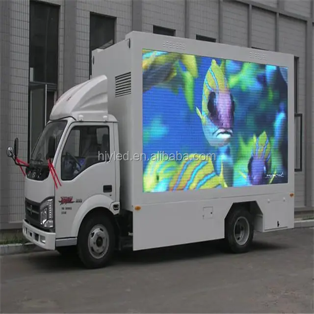 P10 Custom car werbung bildschirm, led werbung bildschirm, werbung auto led-anzeige