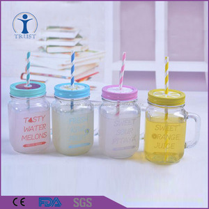 Caliente-venta nueva tendencia de la <span class=keywords><strong>moda</strong></span> 15 oz square maravilloso mason jar - Product Image 5