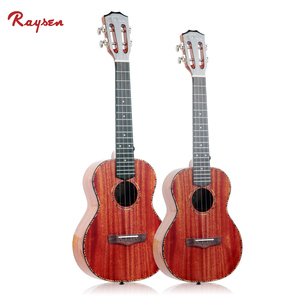 AIl Solide Afrique Acajou Ukulele En Bois Raysen Série À Extrémité Élevé De Guitare Pour Les Filles - Product Image 1