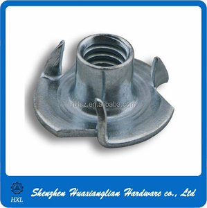 DIN1624 Stainless Steel Three Four Prongs Locking <strong>Tee</strong> Claw <strong>Nut</strong> for Furniture Healthcare Mining Applications - Product Image 2