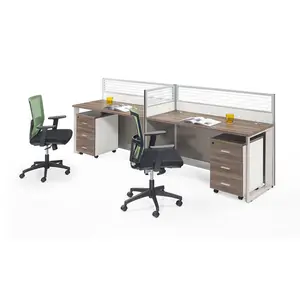 사무실 책상 2 사람 Suppliers-싼 나무 가구 2 좌석/2 사람 사무실 컴퓨터 책상