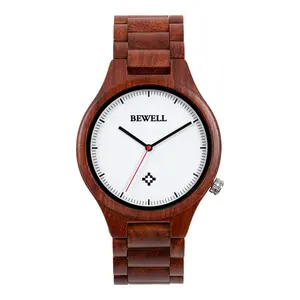 Мужские деревянные часы с 100% деревянным циферблатом