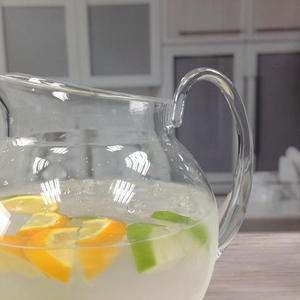 Pichet à eau rond en plastique, fabrication fabriqué à taïwan, avec bec, livraison gratuite - Product Image 4