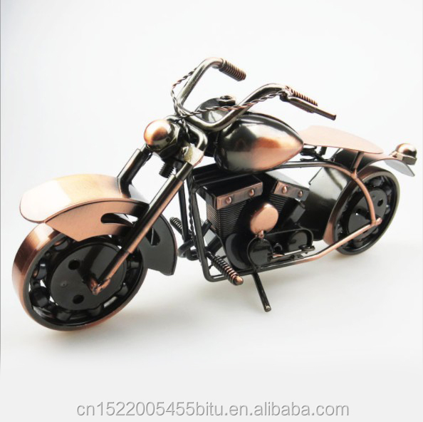 Винтажные кованые украшения ручной работы, модель мотоцикла, большой размер 27 см 1805345