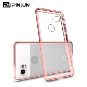Coque hybride transparente en tpu, étui de téléphone robuste pour <span class=keywords><strong>google</strong></span> <span class=keywords><strong>pixel</strong></span> 6 pro, 6a, 5a, <span class=keywords><strong>4a</strong></span>, 4, 3, xl, 2 - Product Image 1
