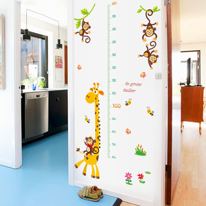 High Quality Giraffe Height Growth Chart <strong>Wall</strong> <strong>Sticker</strong> <strong>Nursery</strong> - Product Image 4