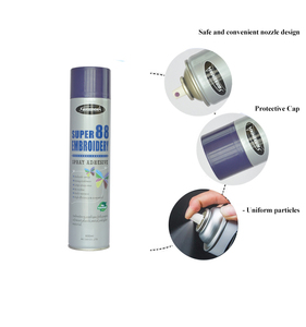 Sprayidea Super 88 Eco-Friendly Embroidery Aerosol Adhesive <strong>Spray</strong> Low Odor SBS Based <strong>Fabric</strong> <strong>Spray</strong> 2 Year Shelf Life - Product Image 4