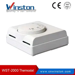 Room Heating Thermostat Mechanical Hotel Room Thermostat For Electrical Floor Heating WST-2000