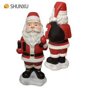 Resina Christmas <span class=keywords><strong>Elf</strong></span> Figurine Ornamenti 5 pollici set di 2 Natale Home Decor Regali Fei Figurine - Product Image 5