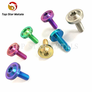 Titst đường kính 16mm M6 * 20 bu lông Titan cho xe máy đua <span class=keywords><strong>Torx</strong></span> đầu vít titan grade5 - Product Image 5