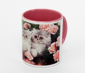 Maikesub 11Oz Gốm Xử Lý & Bên Trong Màu Sắc Tùy Chỉnh Cốc Cà Phê Thăng Hoa Mug - Product Image 5