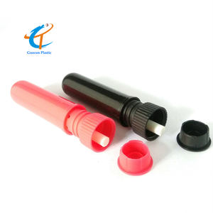 Tube pour inhaler les herbes, 50 pièces, en plastique, vide, avec mèche en coton, pour tabac - Product Image 1