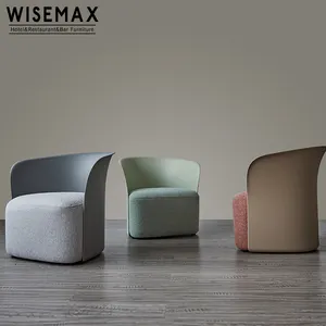 أحدث تصميم إيطالي من WISEMAX كرسي بلاستيكي لغرفة المعيشة