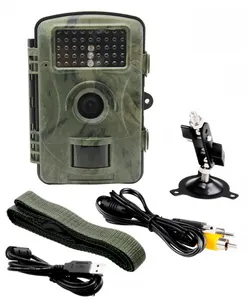 Caccia di visione notturna HD1080P 12MP 42 pz 940 NM Nero LED Caccia Trail Camera Invisibile Trappola Animale Della Fauna Selvatica fotocamera per caccia