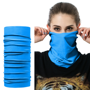 Tubo multifuncional Ciclismo Vermelho Liso Sólido Preto Azul Verde Branco Impressão Tubular Sem Costura <span class=keywords><strong>Bandana</strong></span> Headwear - Product Image 5