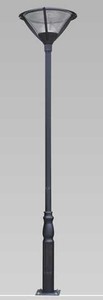 Botou hengsheng suministrado calidad moldeada barato calle de aluminio poste de luz HS-HG-1 - Product Image 5