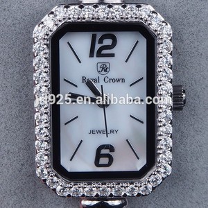 La costumbre de moda cz piedra reloj, vintage reloj de las mujeres, <span class=keywords><strong>dama</strong></span> de la muñeca reloj de moda - Product Image 3