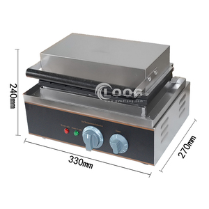 โรงงานขายส่งCommercialวาฟเฟิล<span class=keywords><strong>Hotdog</strong></span> Makerเครื่องไส้กรอกวาฟเฟิลบนStickเหล็ก - Product Image 2