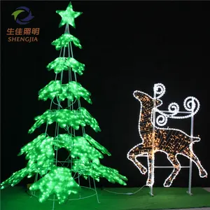 The Newest produkt outdoor led 3D kirschblüte baum licht für weihnachten und projektion straße garten mit außen