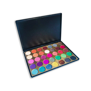 Más de 35 colores paleta de sombra de ojos de Color cálido brillo mate de sombra de ojos cosméticos - Product Image 3