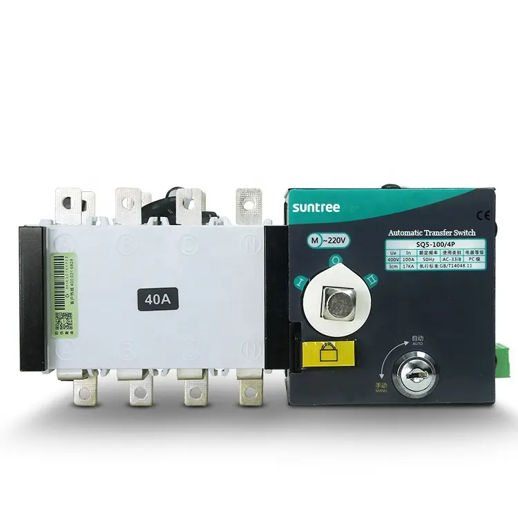 Drie Fase 630 Amp 3 Pole Ats Automatische Handmatige Overdracht Switch Omschakelaar Voor Distributie Power Systeem