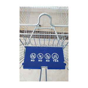 Europese Stijl Moderne Stalen 80l Supermarkt Winkelwagentje - Product Image 6