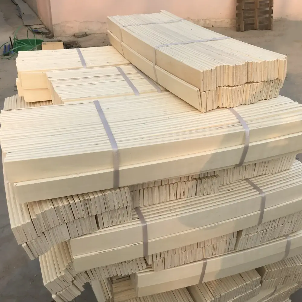 Poplar wood bed slats bed part